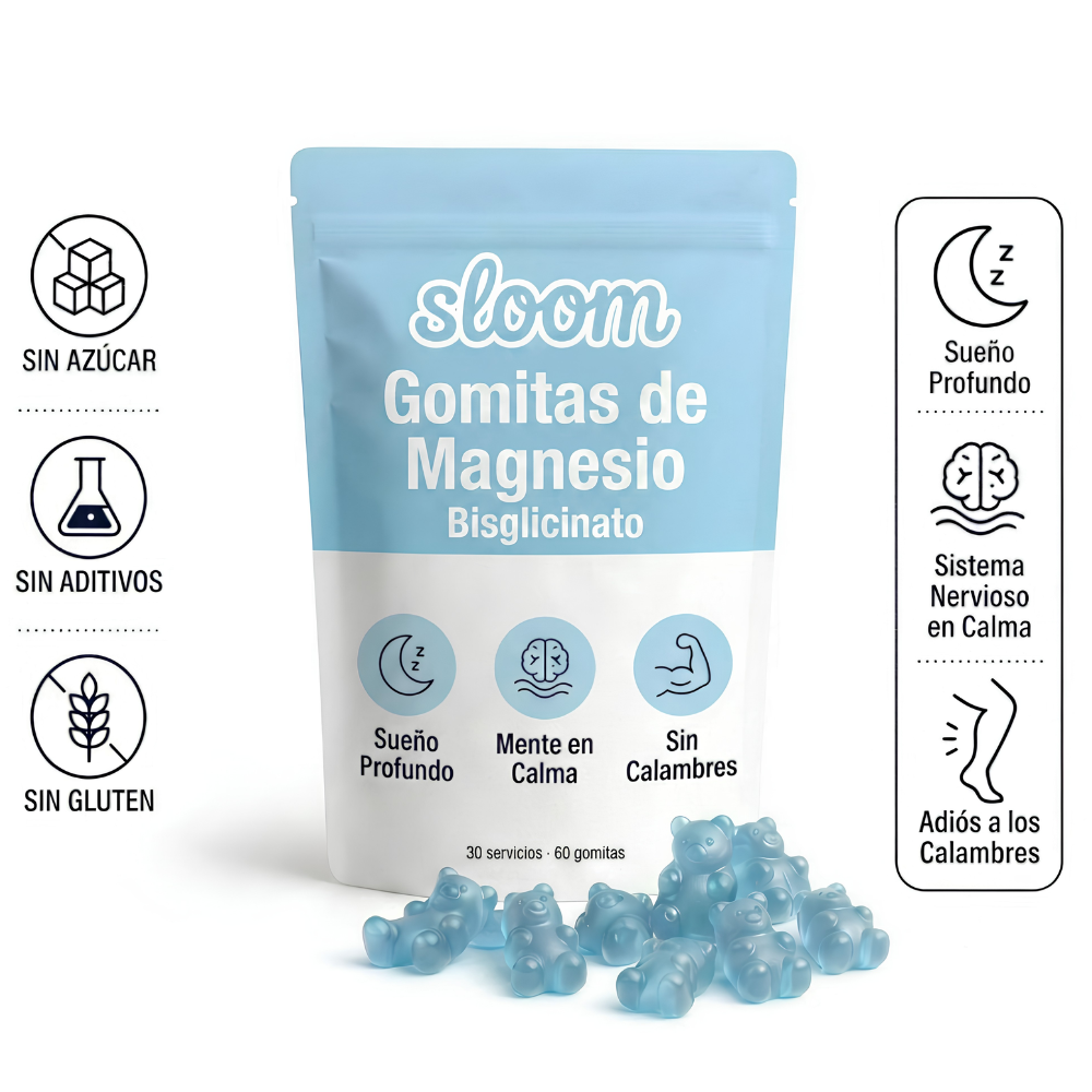 Gomitas De Magnesio Bisglicinato 400MG