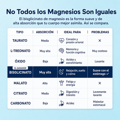 Gomitas De Magnesio Bisglicinato 400MG